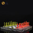 ISO9001 Heat Resistant Acrylic Chess Set