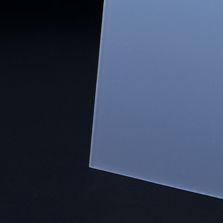 Milk White 6mm Matte Polycarbonate Solid Sheet