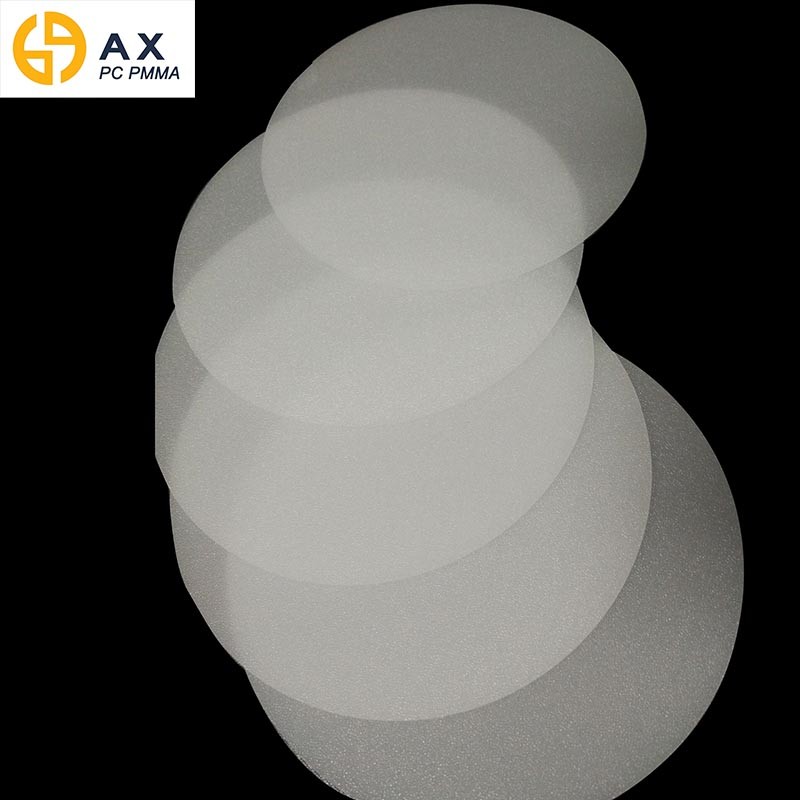 SGS Round 2mm 1220*2440mm Acrylic Milky White Sheet